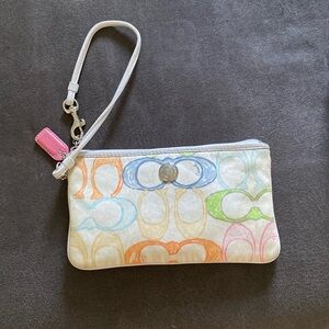 Coach wristlet